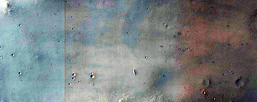 Terrain North of Wislicenus Crater