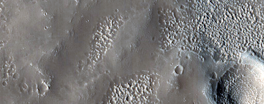Terrain South of Focas Crater