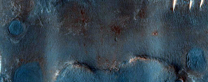 Potential Kaolinite Deposits North of Syrtis Major