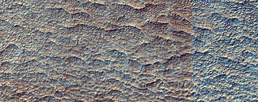 Twisted Surface in Hellas Planitia