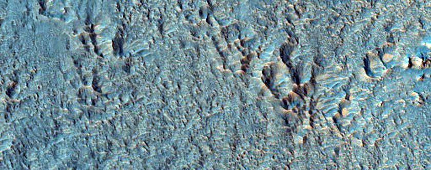 Mojave Crater Ejecta