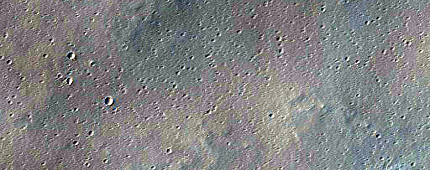 Candidate Recent Impact Site