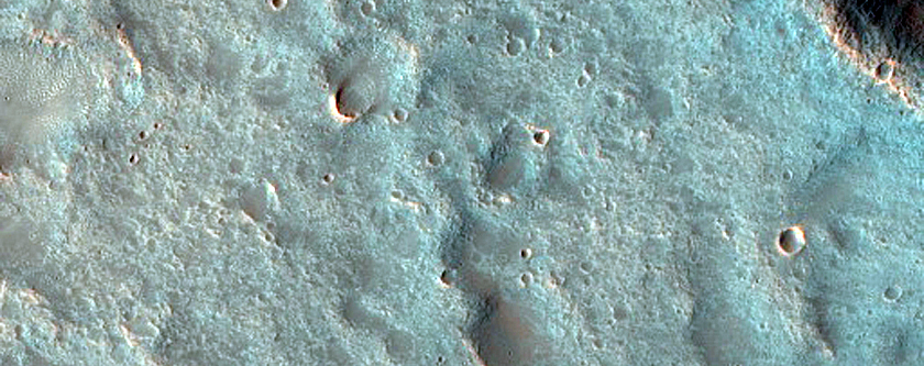 Terrain Sample in Eastern Syrtis Major Planum