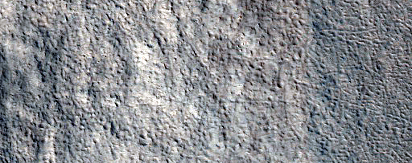 Terrain East of Perepelkin Crater