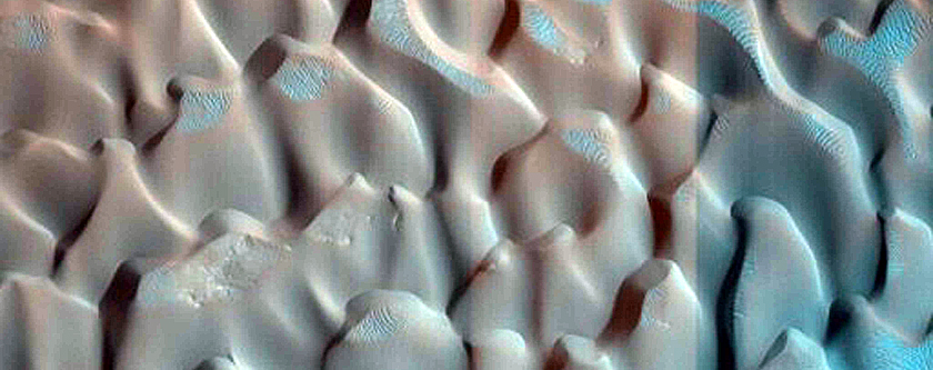 Dune Monitoring in Crater