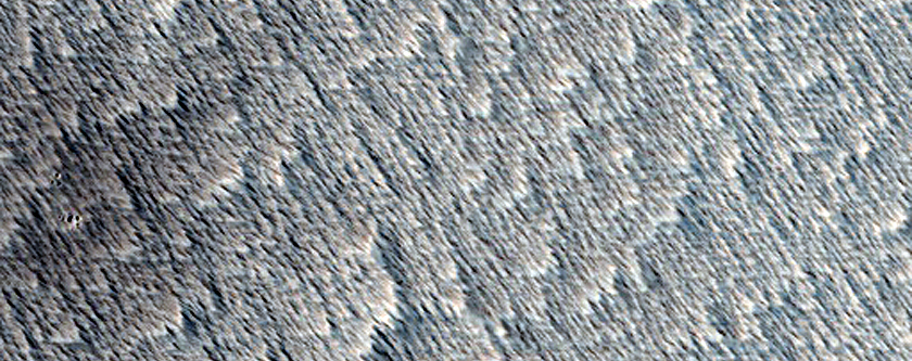 Candidate Recent Impact Site