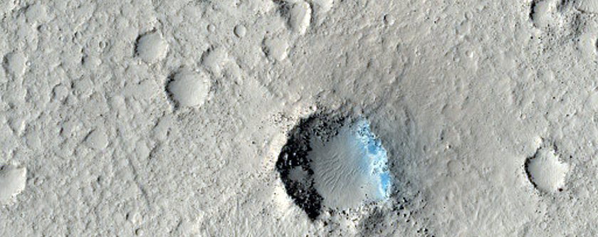 Possible Skylight Showing Thermal Anomaly in Young Lava Flows