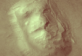 Sunrise to Sunset on the Martian Mimetolith