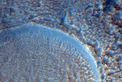 Pedestal Crater