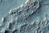 Inverted Channel in Noachis Terra