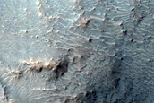 Gullied Crater