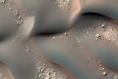 Transverse Dunes West of Argyre Planitia