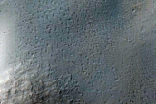 Possible Mafic Spectral Signature on Terra Sirenum Crater Wall