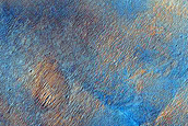 Terrain East of Antoniadi Crater