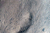 Triangular Faceted Spurs in East Candor Chasma