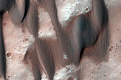 Dune Field at Herschel Crater