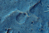 Colorful Impact Ejecta near Ophir Planum