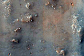 Terrain Northeast of Newcomb Crater