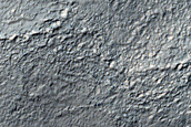 Channel in Ejecta in Terra Cimmeria