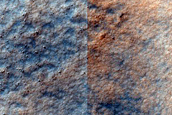 Intracrater Dune Field and Associated Extracrater Dark Streak