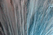 Crater with Steep Slopes