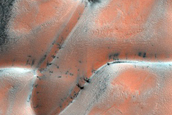 North Polar Gypsum Dunes