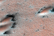 West Olympia Dune Ice Interaction
