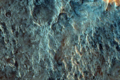 Dune Field in Baldet Crater