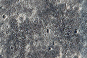 Landforms near Sacra Fossae