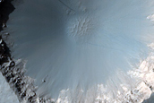 Crater near Opportunity Landing Site