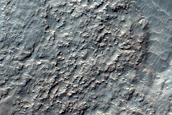 Flows in Wirtz Crater