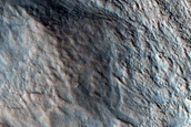 Gullies on Canyon Wall