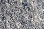 Layers on Crater Rim near Hrad Vallis