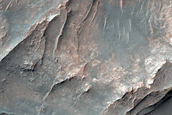 Possible Mafic Dikes in Terra Sabaea