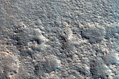 Apron Material in Region North of Tempe Terra