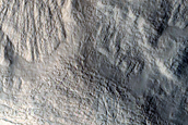 Equator-Facing Gullies near Bacolor Crater