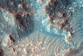 Monitor Slopes in Acidalia Planitia