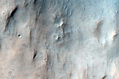 Inverted Channel in Valley in Noachis Terra