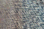 Fissure and Channel near Pavonis Mons