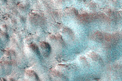 Dune Field in Viking Image 516B35