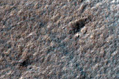Terrain North of Secchi Crater