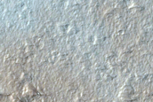 Candidate Recent Impact Site