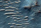 Columbus Crater and Surrounding Terrain