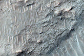 Rocky Mesas in Ganges Chasma