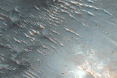 Channels North of Hellas Planitia