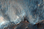 Light-Toned Deposits in Aurorae Chaos