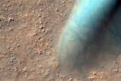 Dunes in Arkhangelsky Crater