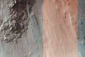 Slumps in Eos Chasm