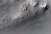 Valley near Dawes Crater