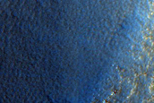 Impact Monitoring Site Among Polygons Northeast of Lyot Crater